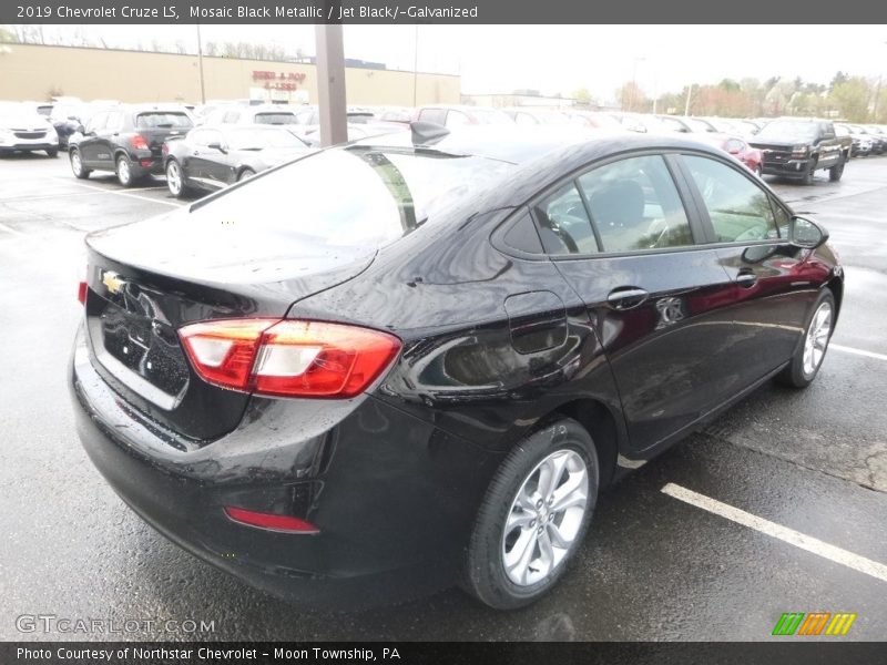 Mosaic Black Metallic / Jet Black/­Galvanized 2019 Chevrolet Cruze LS