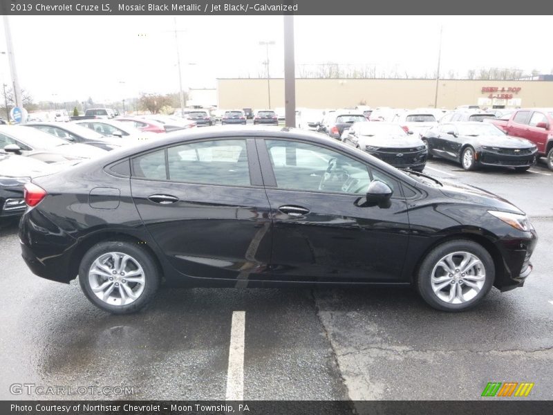 Mosaic Black Metallic / Jet Black/­Galvanized 2019 Chevrolet Cruze LS