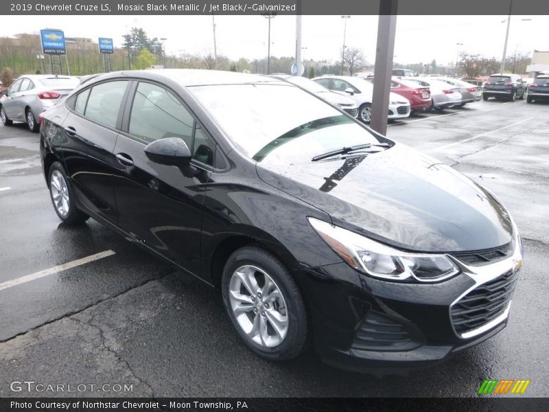 Mosaic Black Metallic / Jet Black/­Galvanized 2019 Chevrolet Cruze LS