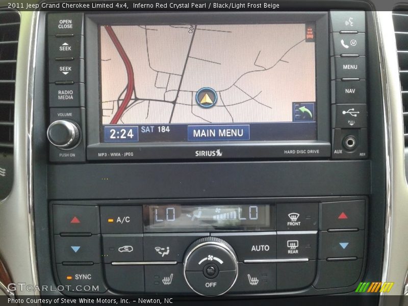 Inferno Red Crystal Pearl / Black/Light Frost Beige 2011 Jeep Grand Cherokee Limited 4x4