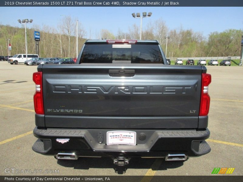 Shadow Gray Metallic / Jet Black 2019 Chevrolet Silverado 1500 LT Z71 Trail Boss Crew Cab 4WD