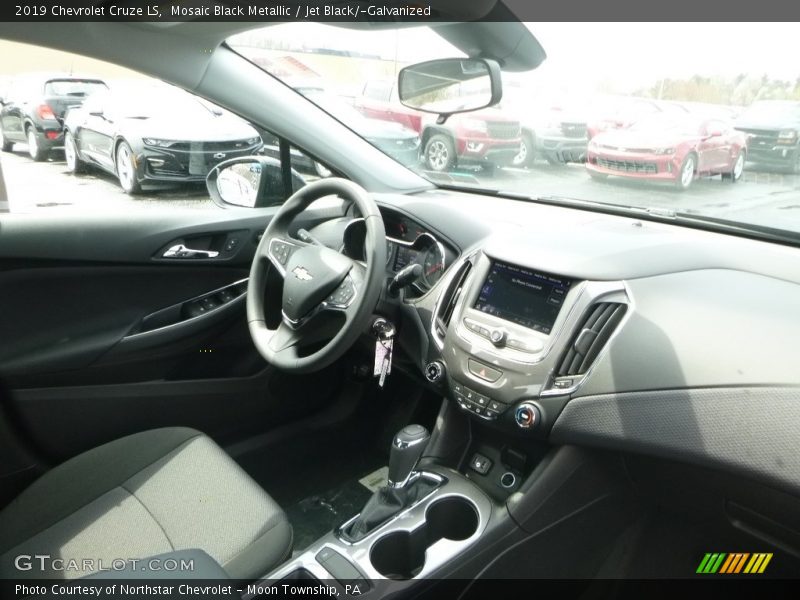 Mosaic Black Metallic / Jet Black/­Galvanized 2019 Chevrolet Cruze LS