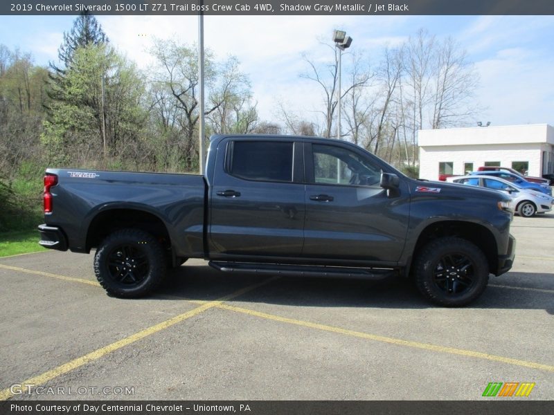 Shadow Gray Metallic / Jet Black 2019 Chevrolet Silverado 1500 LT Z71 Trail Boss Crew Cab 4WD