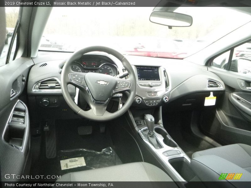 Mosaic Black Metallic / Jet Black/­Galvanized 2019 Chevrolet Cruze LS