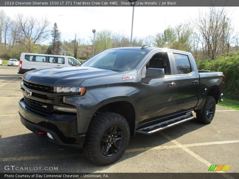 Shadow Gray Metallic / Jet Black 2019 Chevrolet Silverado 1500 LT Z71 Trail Boss Crew Cab 4WD