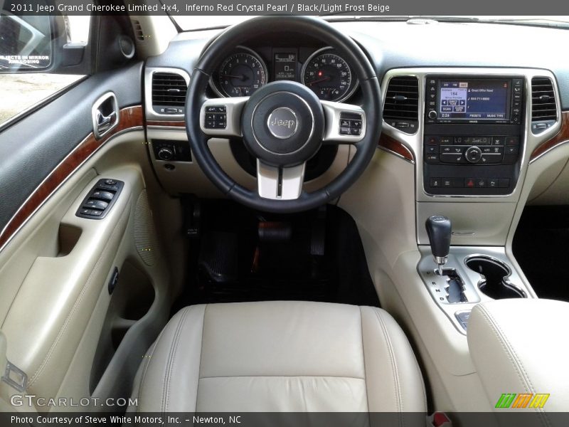 Inferno Red Crystal Pearl / Black/Light Frost Beige 2011 Jeep Grand Cherokee Limited 4x4