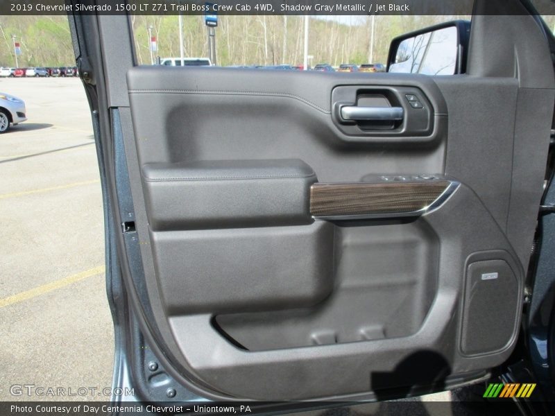 Shadow Gray Metallic / Jet Black 2019 Chevrolet Silverado 1500 LT Z71 Trail Boss Crew Cab 4WD