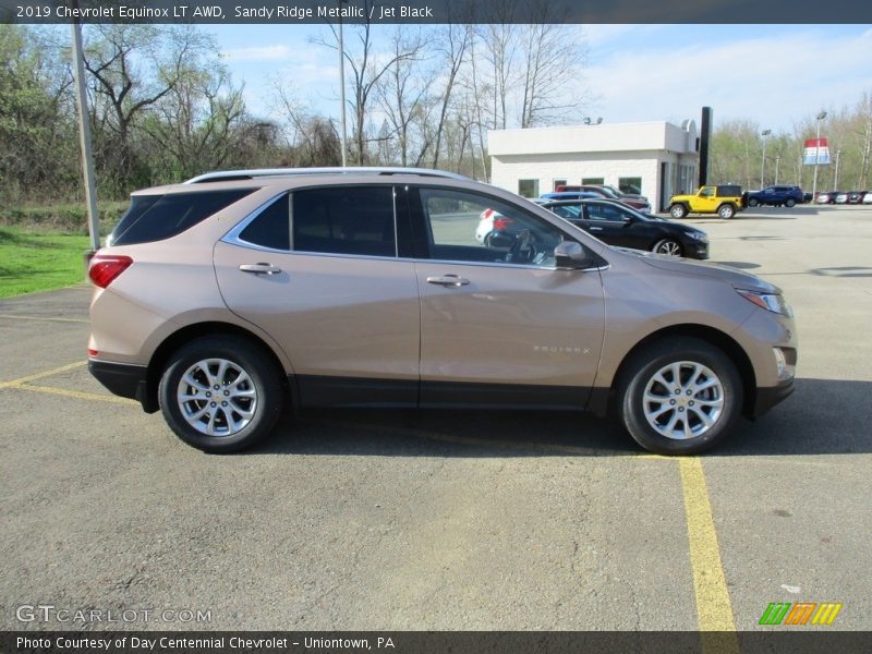 Sandy Ridge Metallic / Jet Black 2019 Chevrolet Equinox LT AWD