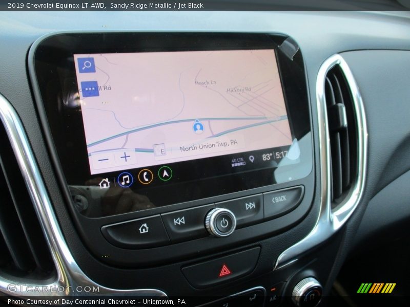 Sandy Ridge Metallic / Jet Black 2019 Chevrolet Equinox LT AWD