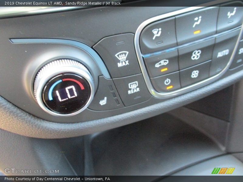 Sandy Ridge Metallic / Jet Black 2019 Chevrolet Equinox LT AWD