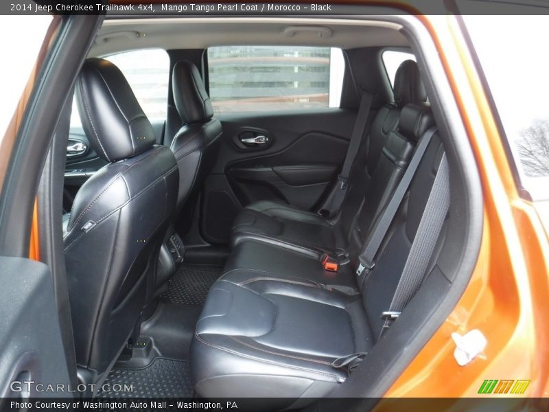 Mango Tango Pearl Coat / Morocco - Black 2014 Jeep Cherokee Trailhawk 4x4