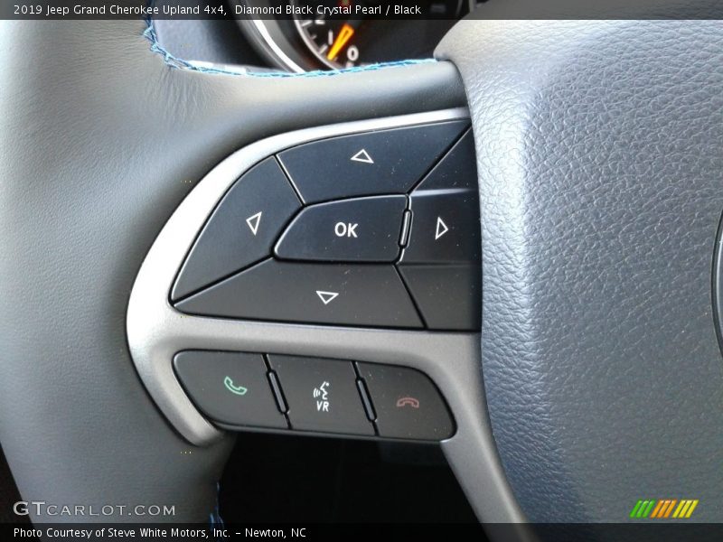 Diamond Black Crystal Pearl / Black 2019 Jeep Grand Cherokee Upland 4x4