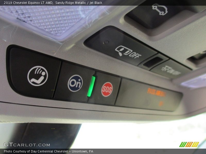 Sandy Ridge Metallic / Jet Black 2019 Chevrolet Equinox LT AWD