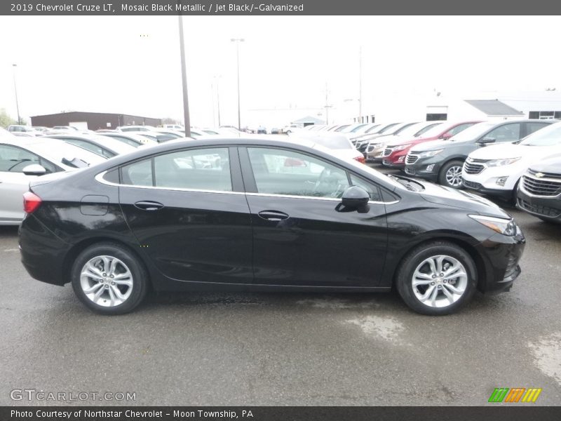 Mosaic Black Metallic / Jet Black/­Galvanized 2019 Chevrolet Cruze LT