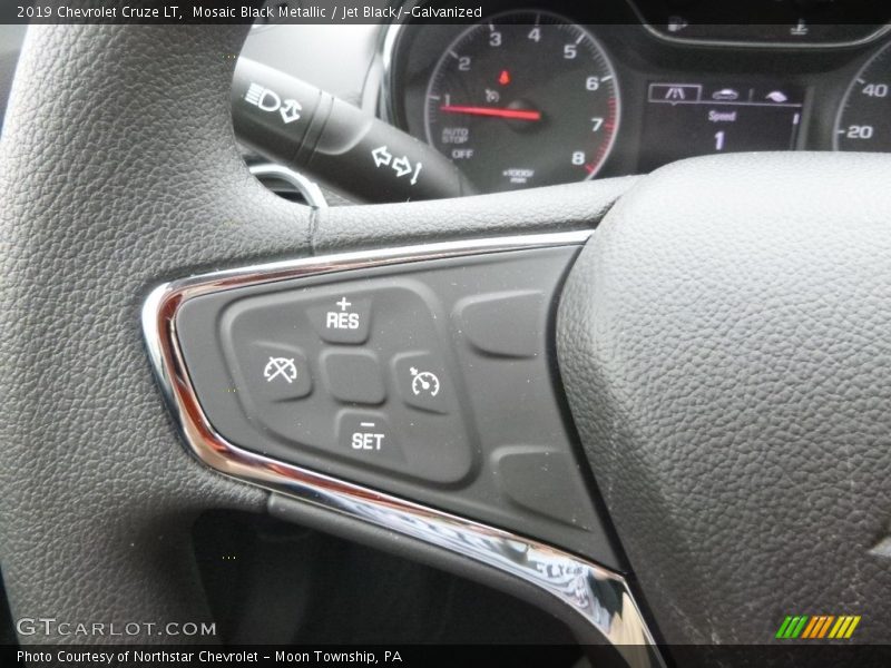 Mosaic Black Metallic / Jet Black/­Galvanized 2019 Chevrolet Cruze LT