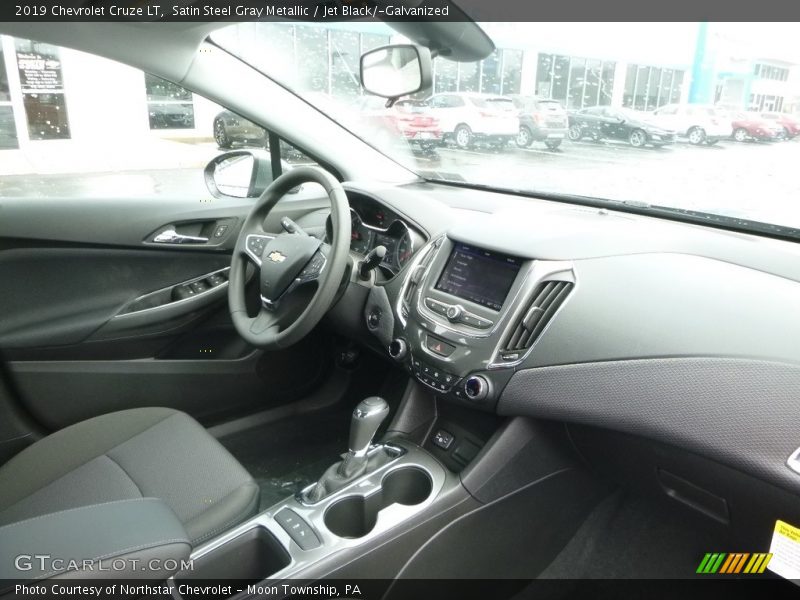 Satin Steel Gray Metallic / Jet Black/­Galvanized 2019 Chevrolet Cruze LT