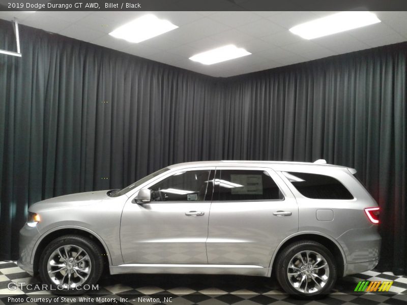 Billet / Black 2019 Dodge Durango GT AWD
