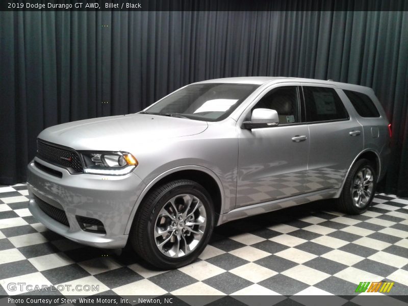 Billet / Black 2019 Dodge Durango GT AWD