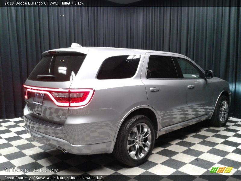 Billet / Black 2019 Dodge Durango GT AWD