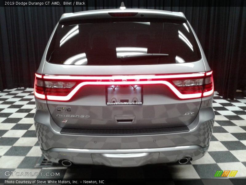 Billet / Black 2019 Dodge Durango GT AWD