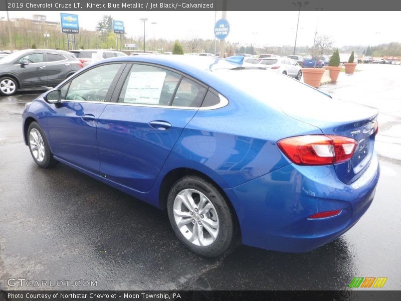 Kinetic Blue Metallic / Jet Black/­Galvanized 2019 Chevrolet Cruze LT