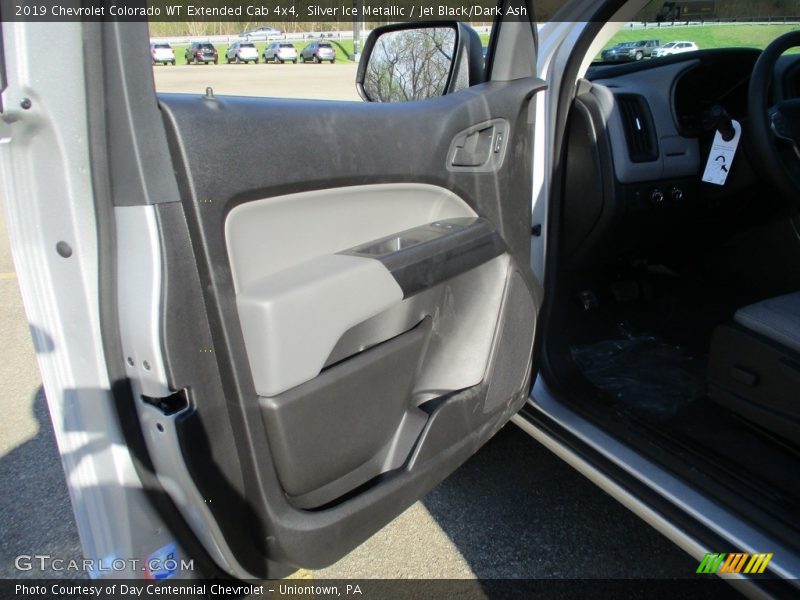 Silver Ice Metallic / Jet Black/Dark Ash 2019 Chevrolet Colorado WT Extended Cab 4x4