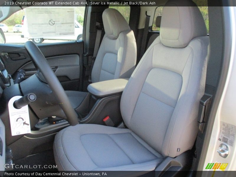 Front Seat of 2019 Colorado WT Extended Cab 4x4