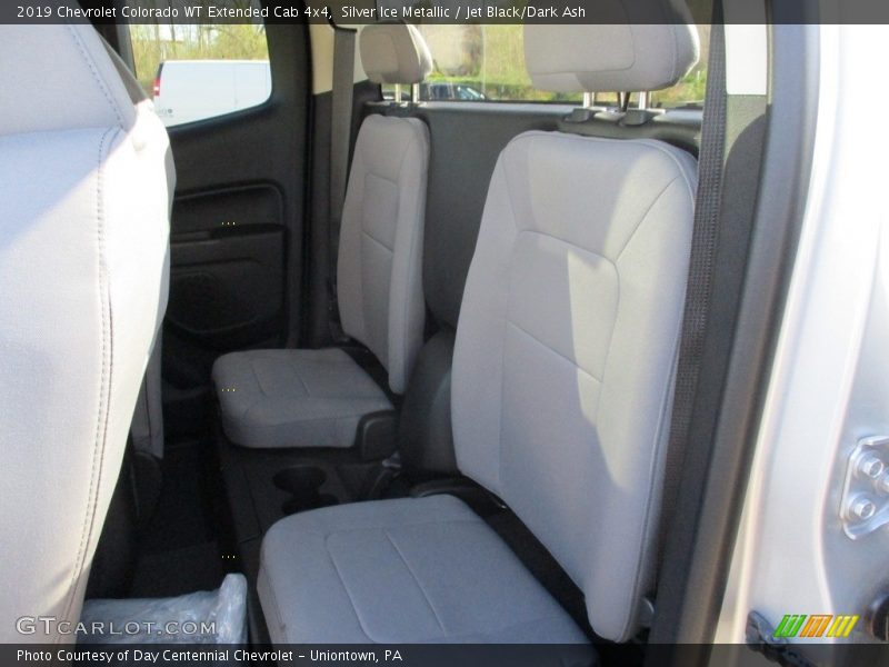 Rear Seat of 2019 Colorado WT Extended Cab 4x4