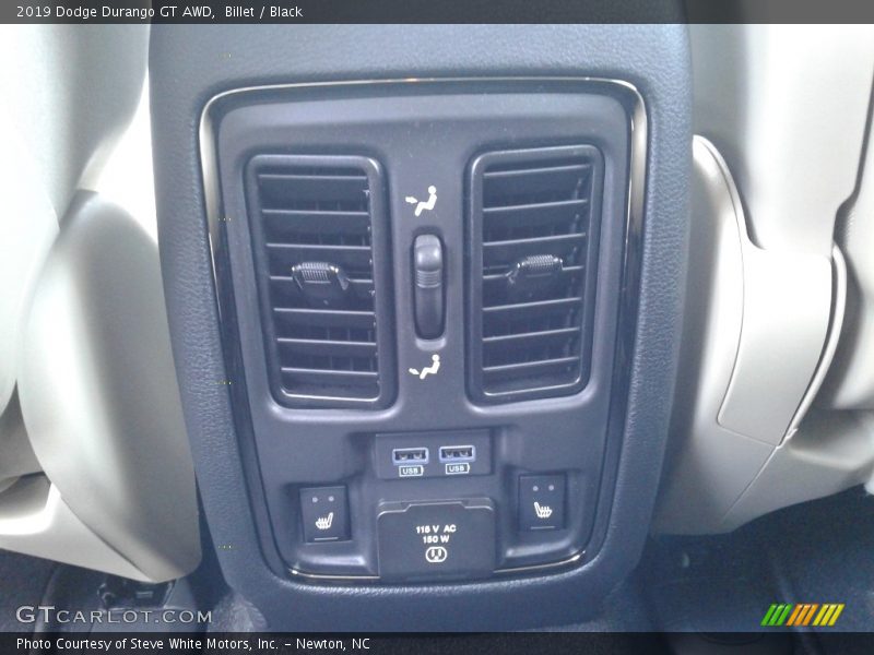 Billet / Black 2019 Dodge Durango GT AWD