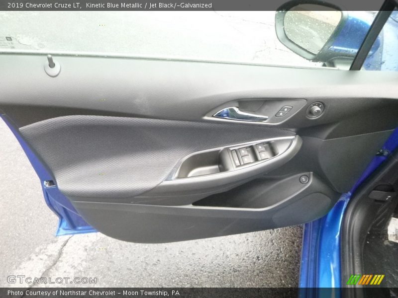Kinetic Blue Metallic / Jet Black/­Galvanized 2019 Chevrolet Cruze LT
