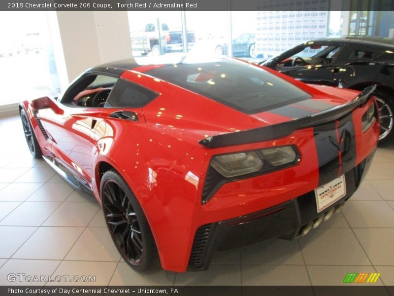 Torch Red / Adrenaline Red 2018 Chevrolet Corvette Z06 Coupe