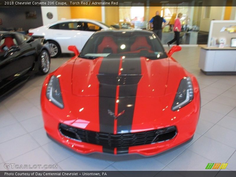 Torch Red / Adrenaline Red 2018 Chevrolet Corvette Z06 Coupe