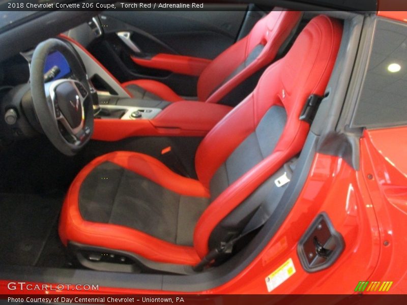 Torch Red / Adrenaline Red 2018 Chevrolet Corvette Z06 Coupe