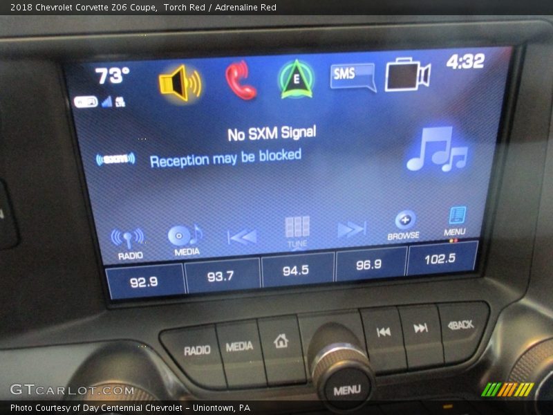 Torch Red / Adrenaline Red 2018 Chevrolet Corvette Z06 Coupe