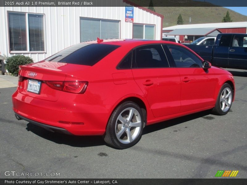 Brilliant Red / Black 2015 Audi A3 1.8 Premium