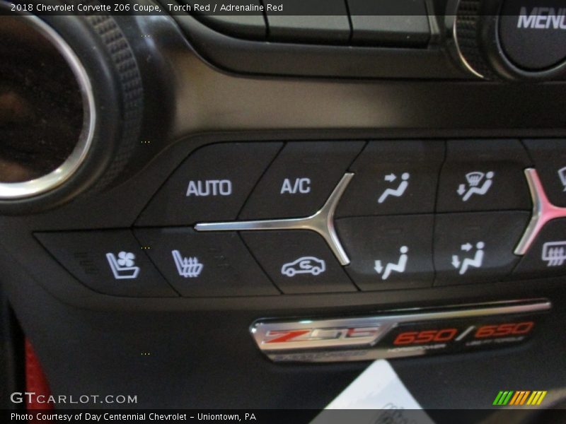 Torch Red / Adrenaline Red 2018 Chevrolet Corvette Z06 Coupe