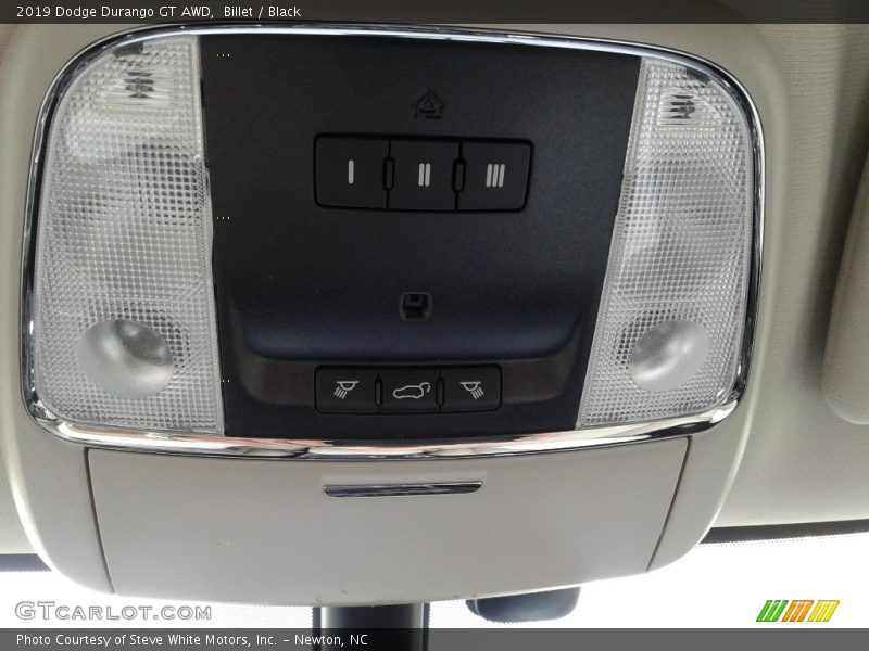 Billet / Black 2019 Dodge Durango GT AWD