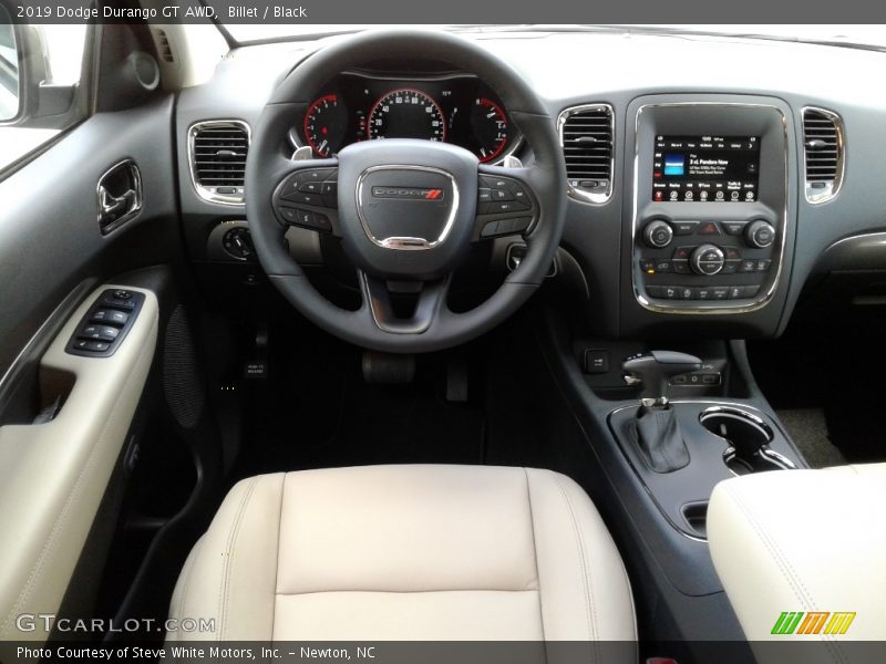 Billet / Black 2019 Dodge Durango GT AWD