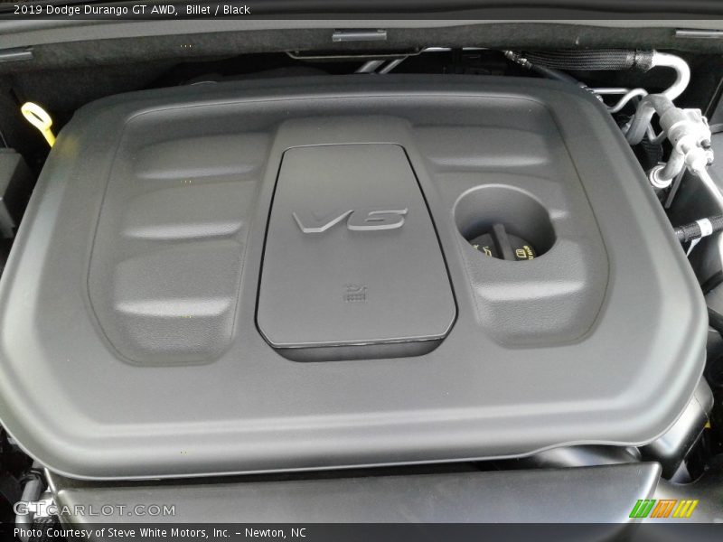 Billet / Black 2019 Dodge Durango GT AWD