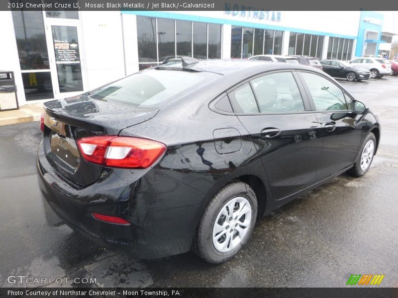 Mosaic Black Metallic / Jet Black/­Galvanized 2019 Chevrolet Cruze LS