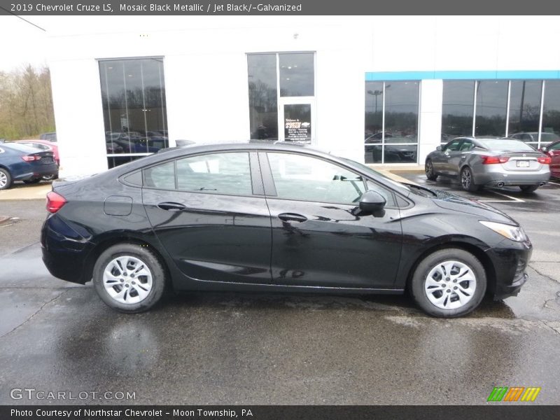 Mosaic Black Metallic / Jet Black/­Galvanized 2019 Chevrolet Cruze LS