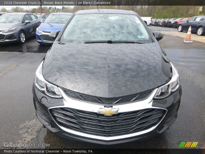 Mosaic Black Metallic / Jet Black/­Galvanized 2019 Chevrolet Cruze LS