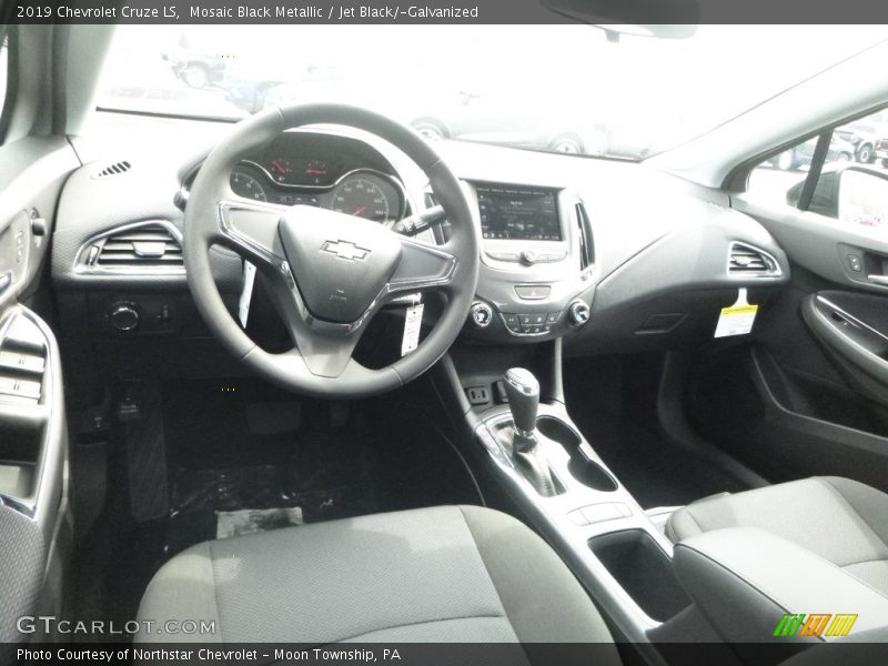 Mosaic Black Metallic / Jet Black/­Galvanized 2019 Chevrolet Cruze LS