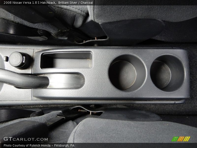 Brilliant Silver / Charcoal 2008 Nissan Versa 1.8 S Hatchback
