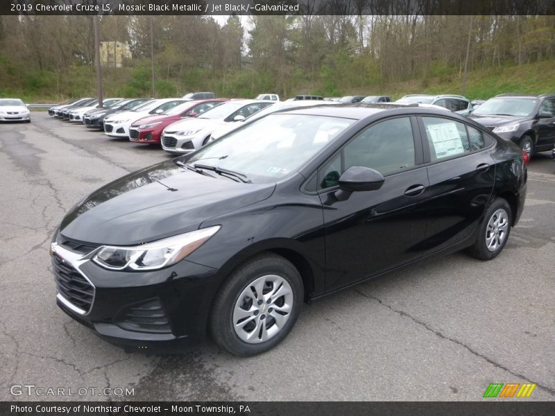 Mosaic Black Metallic / Jet Black/­Galvanized 2019 Chevrolet Cruze LS