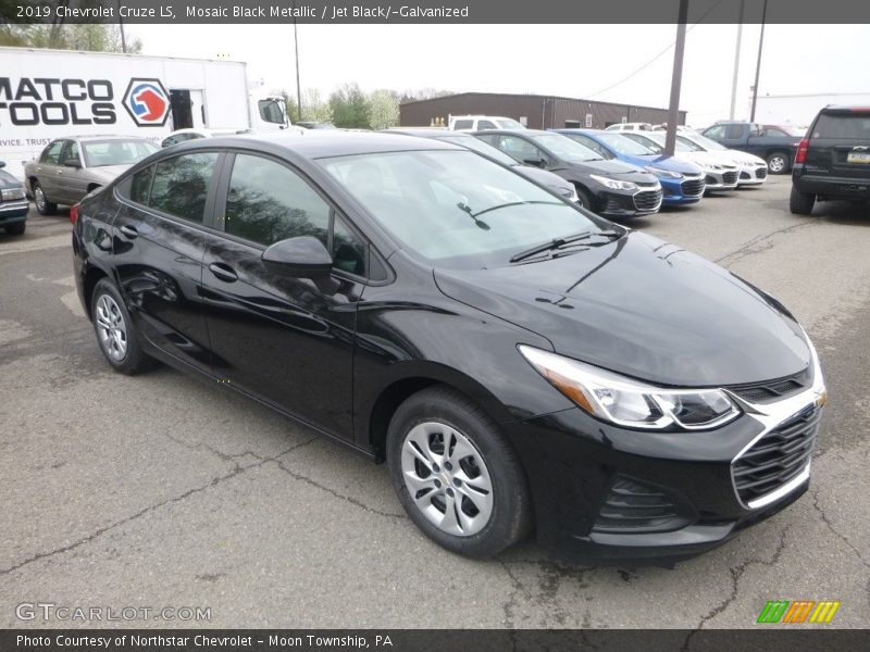 Mosaic Black Metallic / Jet Black/­Galvanized 2019 Chevrolet Cruze LS