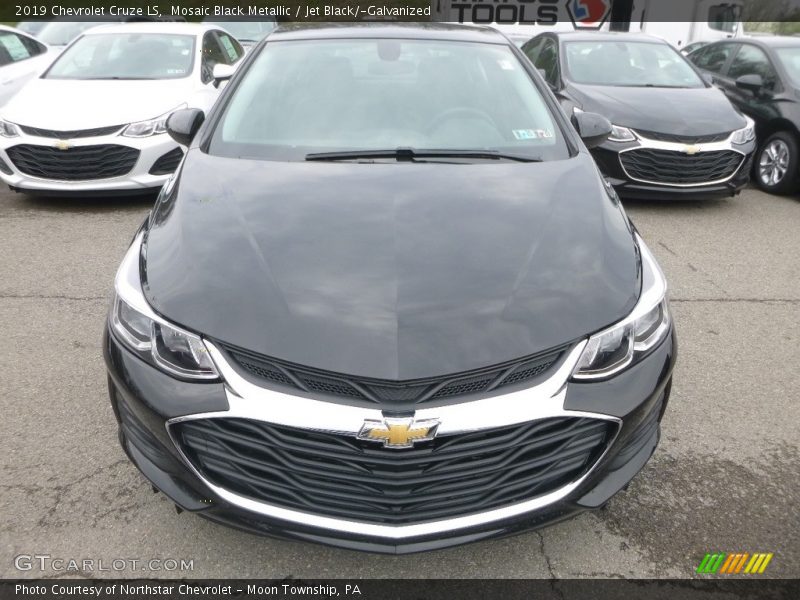 Mosaic Black Metallic / Jet Black/­Galvanized 2019 Chevrolet Cruze LS