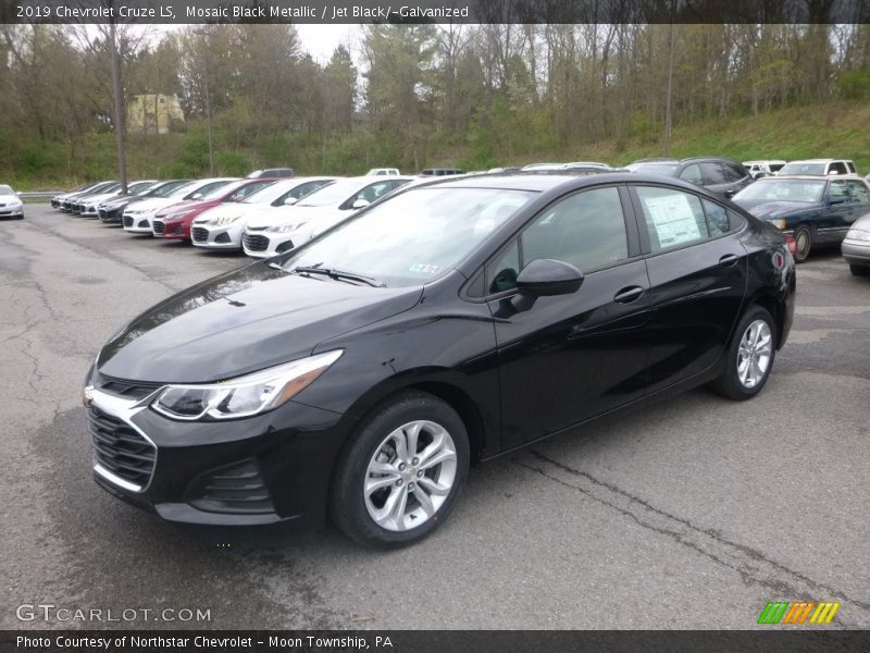 Mosaic Black Metallic / Jet Black/­Galvanized 2019 Chevrolet Cruze LS