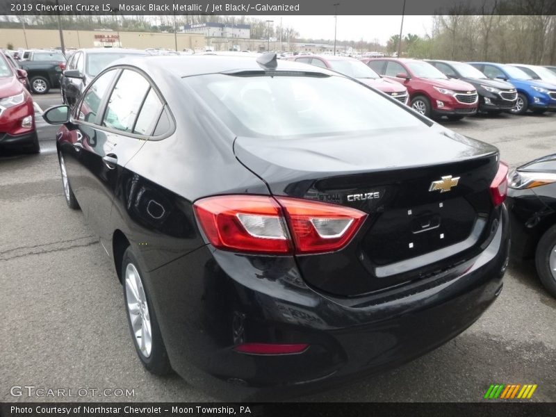 Mosaic Black Metallic / Jet Black/­Galvanized 2019 Chevrolet Cruze LS