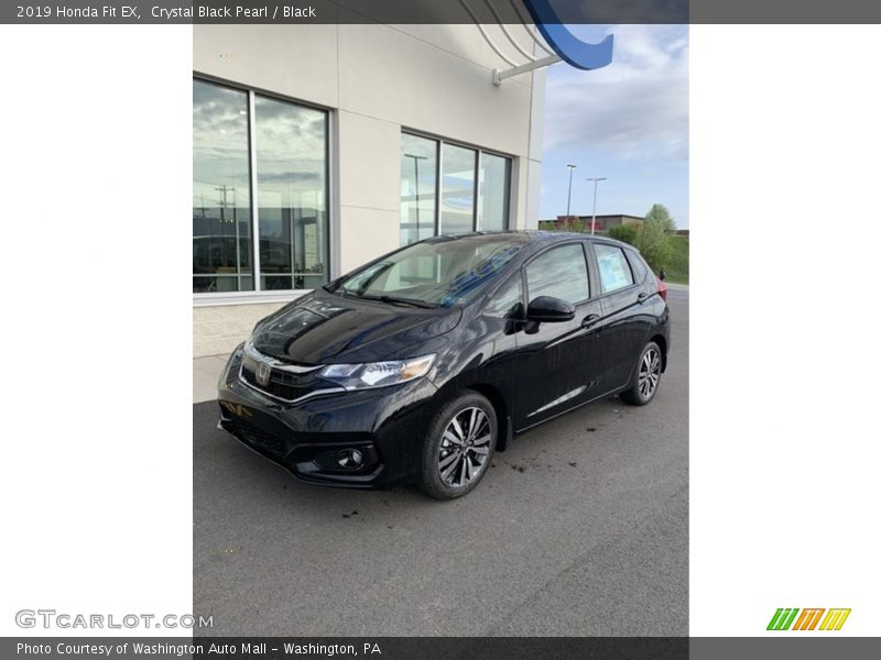 Crystal Black Pearl / Black 2019 Honda Fit EX
